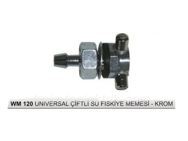 VRT-WM120 SU FİSKİYE MEMESİ TEKLİ ÜNİVERSAL 