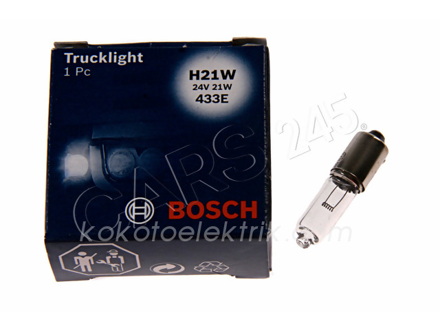 BOS-1987302533 24V H21 AMPUL 21W UZUN MERCEKLİ  