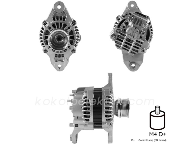 MIT-A3TR0091ZT ALTERNATÖR 12V 115A MİTSUBİSHİ TİP VOLVO PENTA    