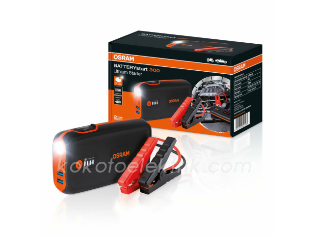 OSR-OBSL300 AKÜ ŞARJ CİHAZI BATTERYSTART300 FS1 13000 MAH 