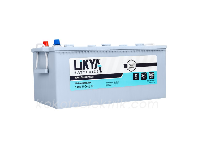 LIKYA-12V240A AKÜ 12V 240A NORMAL LİKYA 