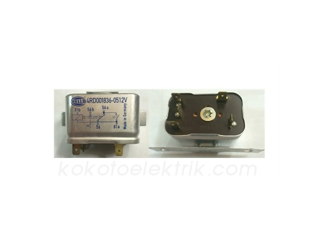 HEL-4RD001836051 FAR ROLESİ 12V  VW KABLUMBAĞA ŞASE İLE ÇALIŞAN 4RD001836057 4RD001836051 