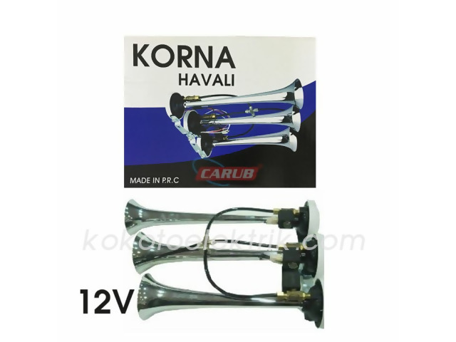 CARUB-BR2751581 HAVALI KORNA DALİ DALİ 24V  3LÜ NİKELAJLI  CARUB 