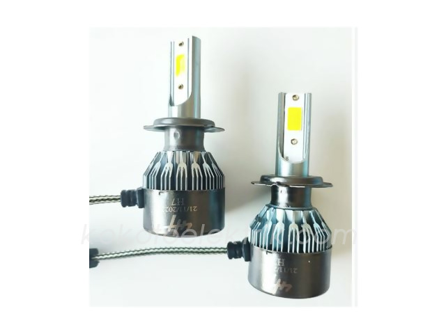 4H-H3LED LED 12V H3 AMPUL 6000K LED BEYAZ ARKASI FANLI  