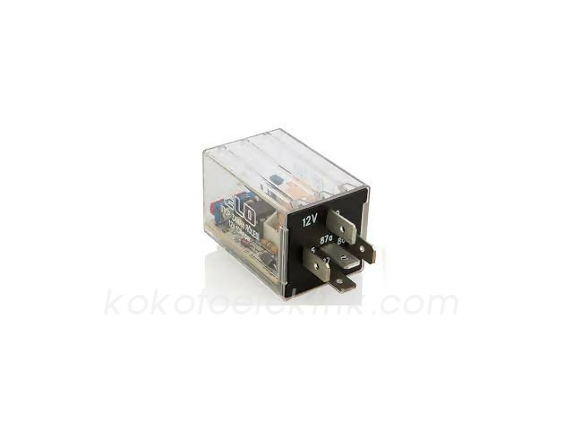 ELO-201018001 ROLE 12V STOP ZAMAN ROLESİ TRİMPOT AYARLI 