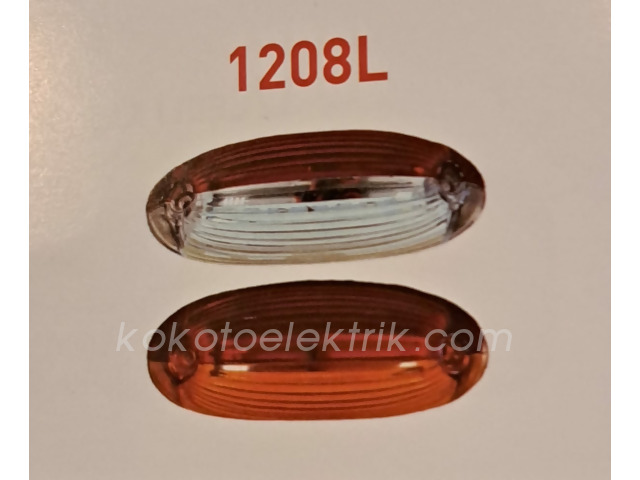 UCL-1208L TAMPON İZ LAMBA LEDLİ KIRMIZI BEYAZ 