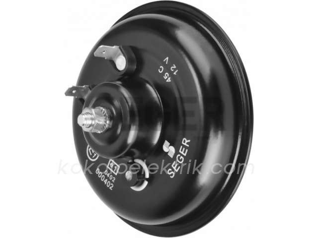 SEGER-45FK2400 DİDİT KORNA 24V KALIN ÇEMBERLİ SEGER                          01FK2400  45CK2400002K 