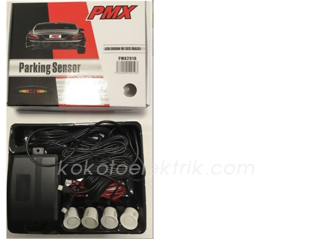 PMX-2920BEYAZ18.5MM PARK SENSÖRÜ SESLİ 18.5MM  BEYAZ   