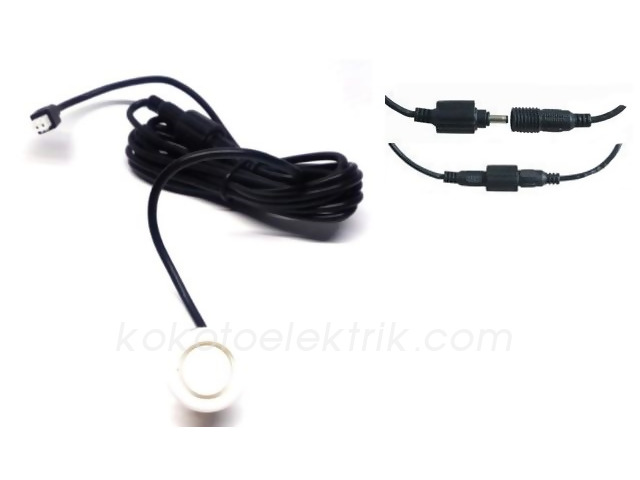 AEM-111082 PARK SENSÖRÜ GÖZÜ 18MM BEYAZ                              AEM111082 