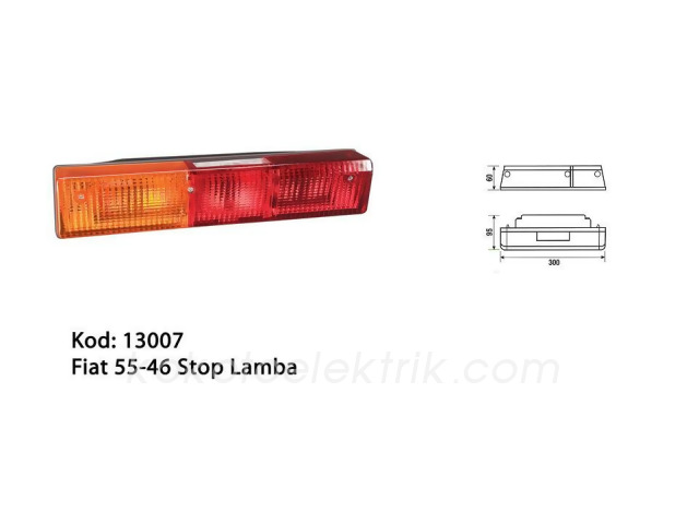 ASFAR-13007L STOP LAMBA L SOL     FİAT 55-46 