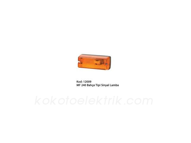 ASFAR-12012S BAHÇE TİP LAMBA CAMI  MF  SARI 