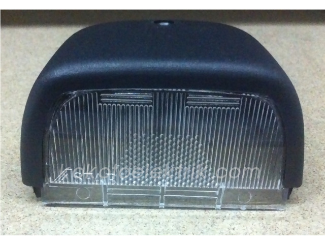 ASFAR-17022S PLAKA LAMBASI CAMI ÜNİVERSAL FORD P100   SİYAH   