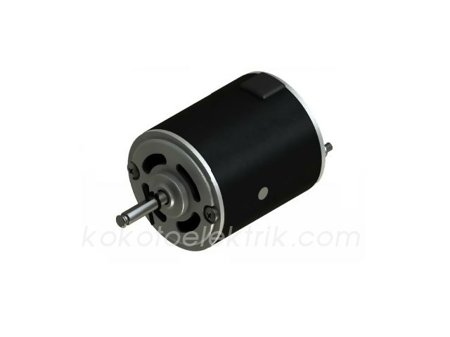 BASK-50041122 KLİMA MOTORU 12V ÇİFT MİLLİ 8MM GEÇME KISA     50041110 