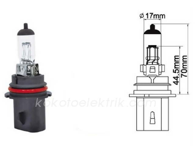 BLICK-A9146 12V 9004 HB1 AMPUL 45W-60W SOKETLİ    GENERAL  18508 