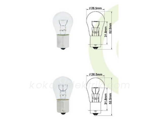 BLICK-A2447 12V 93         AMPUL 21W               