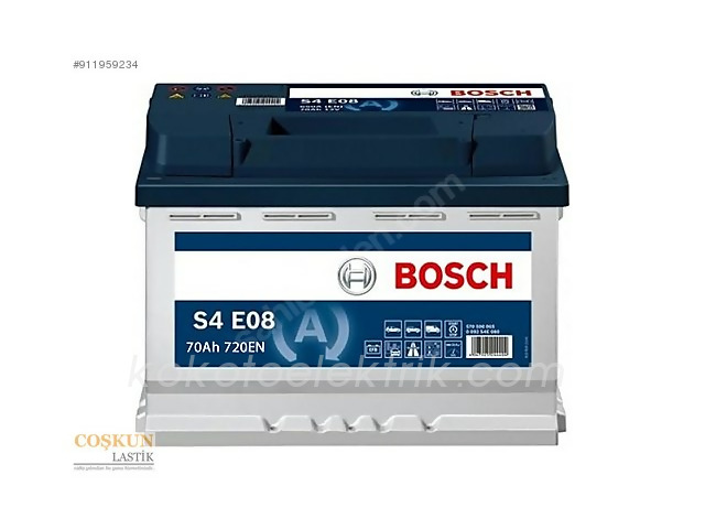BOS-0092S4E820 AKÜ 12V 70A START STOP      EFB  