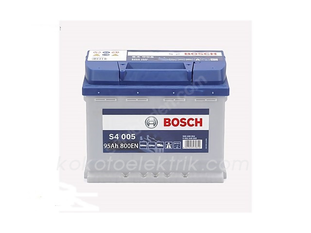 BOS-0092S40340 AKÜ 12V 95A ALÇAK  BOSCH 