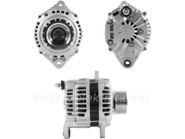 BYP-UWA3667 ALTERNATÖR 12V 90A HİTACHİ TİP ISUZU DMAX 2.5 TD 3.0 TD  