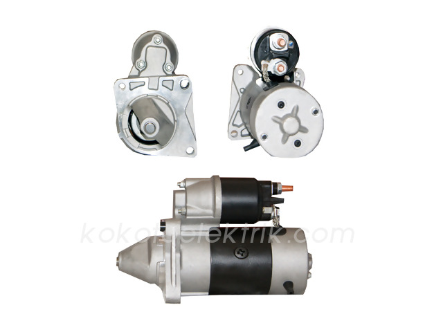 BYP-UMM3267 MARŞ MOTORU 12V 9D 0.8KW BOSCH TİP FİAT ALBEA 1.2 SİENA 1.2  PUNTO 1.2  55193356 
