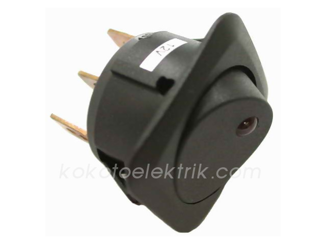 CCS-122049 AÇMA KAPAMA ANAHTAR IŞIKLI OVAL ÜNİVERSAL   