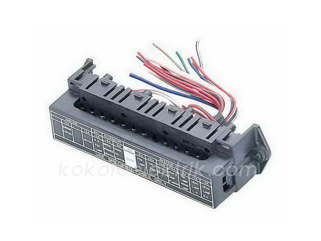 CCS-124013 SİGORTA KUTUSU 15Lİ 21 FİŞLİ 