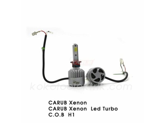 CARUB-BR0410988 12V H1  LED    AMPUL   HEAD BEYAZ    6000K ARKASI FANLI COB 