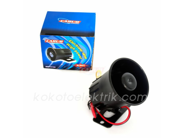 CARUB-BR2741105 SİREN ELEKTRONİK 6TON 20W  