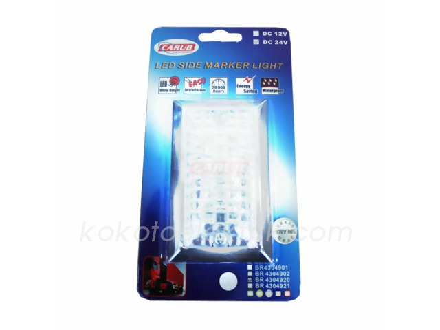 CARUB-BR4304920 TAVAN LAMBA LEDLİ DİKDÖRTGEN KÜÇÜK 24V  9 LEDLİ  