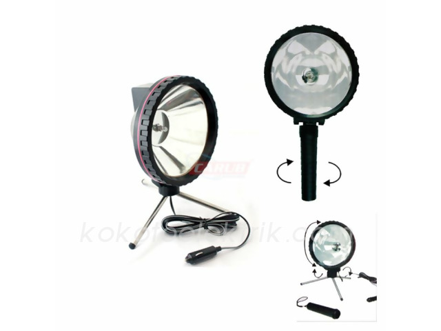 CARUB-BR4502104 PROJEKTÖR EL TUTMALI 3 AYAKLI 1500 MUMLUK   SC784 