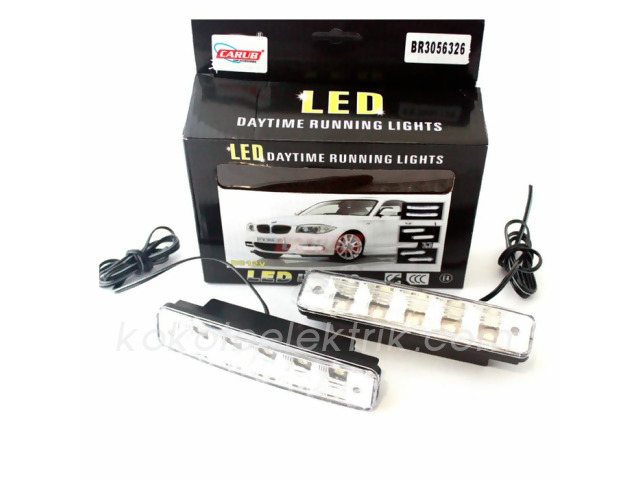 CARUB-BR3056326 SİS LAMBA LEDLİ 12V GÜNDÜZ FARI 5 LEDLİ CARUB 