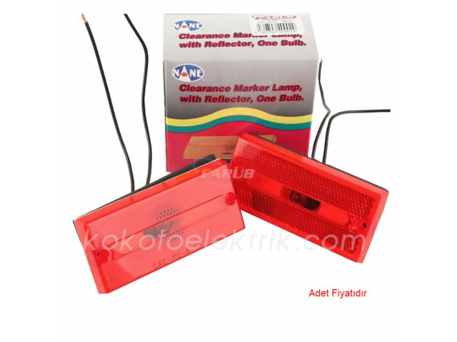 CARUB-BR4340902 NANE YAN SİNYAL LAMBA 1330 KIRMIZI 