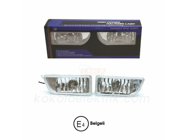 CARUB-BR3009301 SİS LAMBASI TOYOTA BEYAZ TAKIM 