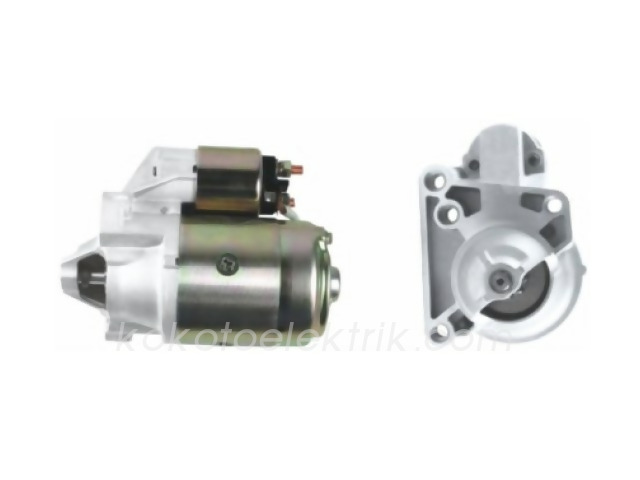 DODO-STR3007 MARŞ MOTORU 12V 9D 0.9KW VALEO TİP R9 EM  R11 EM  R19 CLİO 1.4 BENZİNLİ 1130440 
