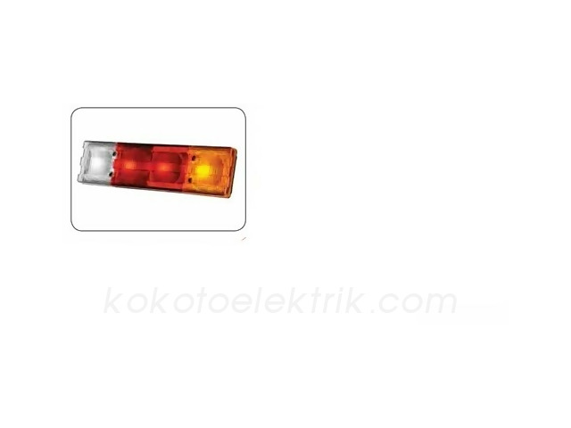 FRS-104029 STOP LAMBA 6 FONKSİYONLU KANALLI      FARSAN 