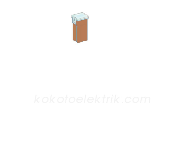 FUSE-4270 JAPON SİGORTA DİŞİ MİNİ AYAKSIZ   70A     --KAHVERENGİ--BROWN-  