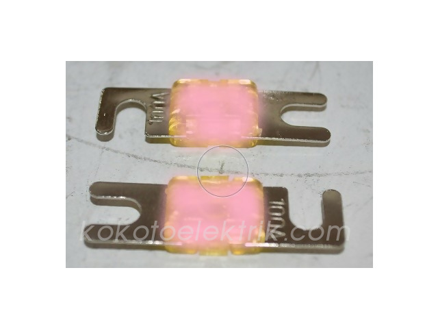 FUSE-44150 MİDİVAL SİGORTA 150A  AÇIK DOBLO   ---PEMBE----PİNK------ 