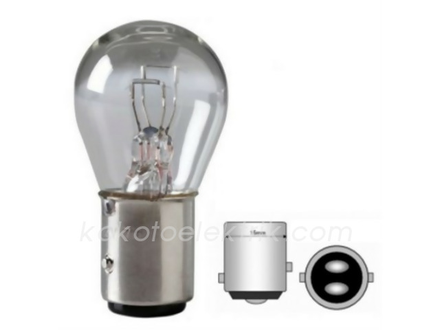 HEJ-14052 12V 1016     AMPUL 21W-5W ŞAŞI TIRNAK HEJALÜX 