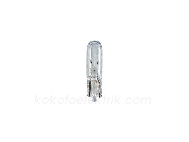 HEJ-18442 12V DİPSİZ AMPUL 1.2W  T5                 HEJALÜX 