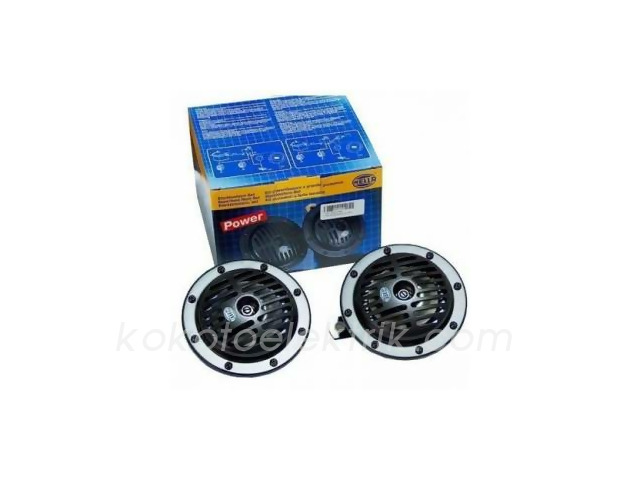 HEL-3CB004811132 DİDİT KORNA 24V KALIN İNCE SÜPERTON TAKIM                 HELLA 