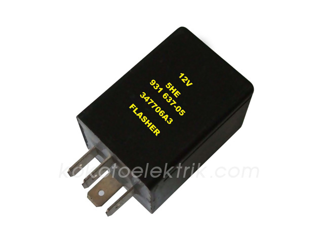 HEL-5HE931637 ROLE 12V  4 FİŞLİ  CASE JCB  5HE931637     391066A1 