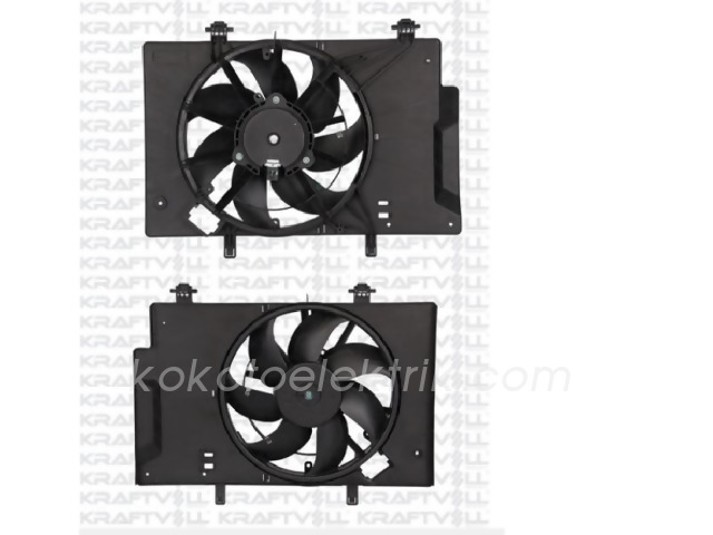 KRAFTVOLL-08120069 FAN MOTORU 12V FORD FİESTA 1.4  