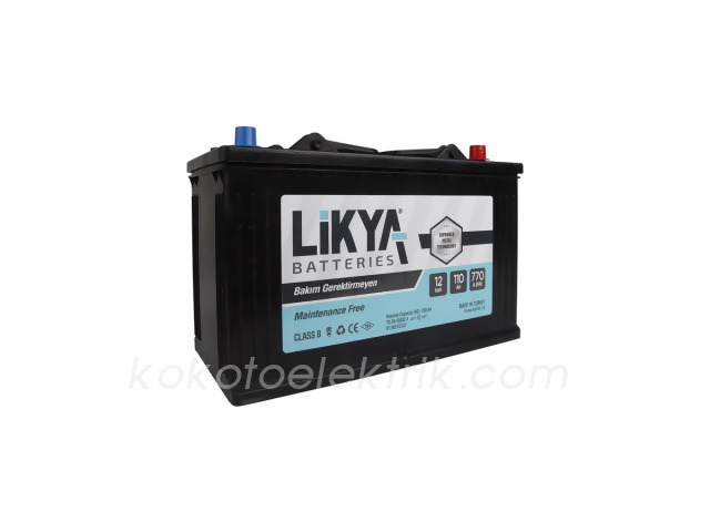 LIKYA-12V110A AKÜ 12V 110A  LİKYA 