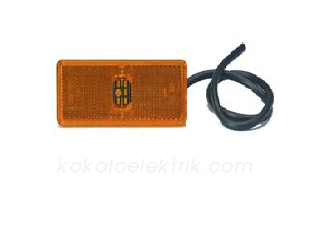 MARS-620966 YAN İŞARET LAMBA LEDLİ  MECEDES ATEGO ACTROS AXOR   KABLOLU 