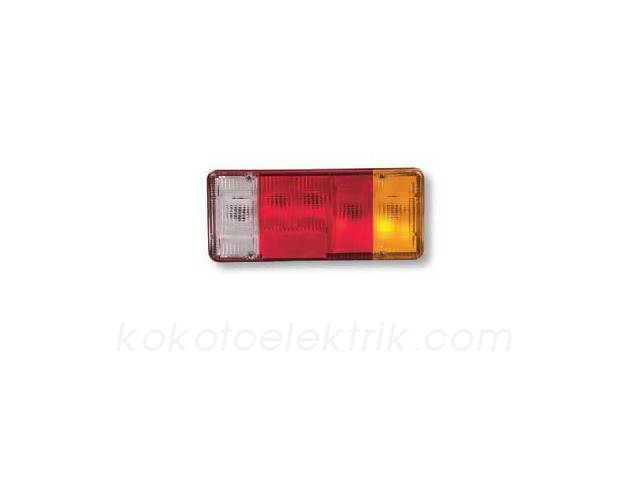 MARS-610753 STOP LAMBA R SAĞ 7 FONKSİYONLU TİPİNDE İVECO YM EURO CARGO EUROTECH STRALIS RENAULT PREMİUM KABLOLU  