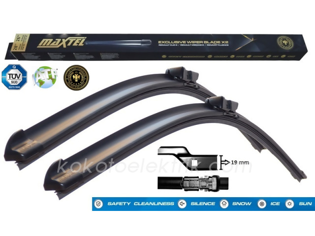 MAXTEL-12120259 SİLGİ SÜPÜRGESİ 53CM----53CM{2121C} MUZ C TİP 19MM SKODA FABIA ROOMSTER  12120259   RBW90502 
