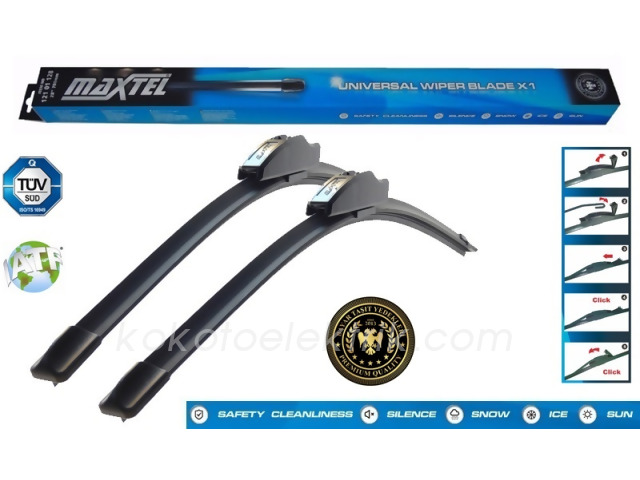 MAXTEL-12101024 SİLGİ SÜPÜRGESİ 60CM-----------{24-------} MAXTEL  MUZ TİP ÜNİVERSAL 