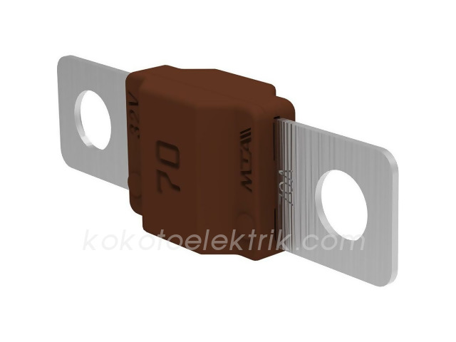 MTA-0602070 MİDİVAL SİGORTA 70A   MTA --KAHVERENGİ--BROWN-0602070  