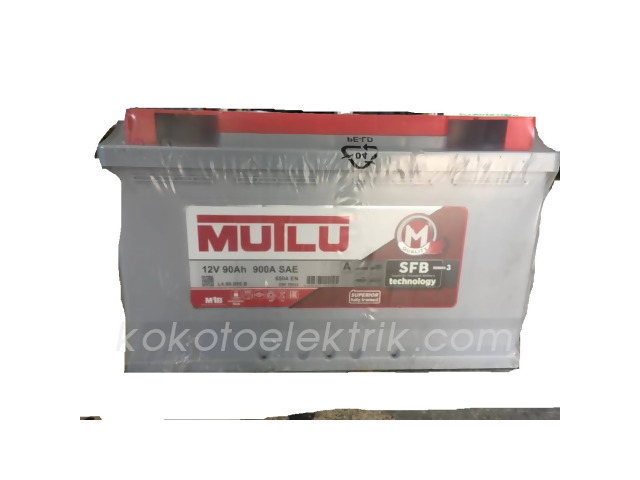 MUT-12V90ATERSCAPTIVA AKÜ 12V 90A ALÇAK TERS LS4    MUTLU TERS KUTUP  CAPTİVA 