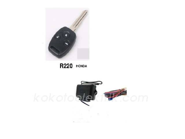 MFK-AKR220 AÇMA KAPAMA SİSTEMİ KUMANDALI ANAHTARLI HONDA TİP   3 TUŞLU 