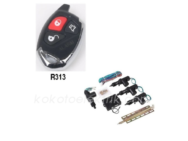 MFK-MKR313 MERKEZİ KİLİT SET KUMANDALI MFK 